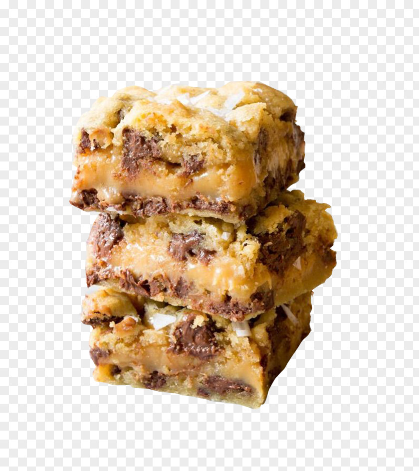 Chocolate Pastry Chip Cookie Brownie Fudge Dessert Bar Caramel PNG