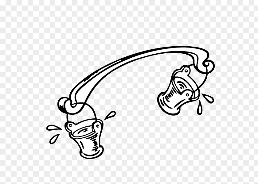 Fetching Water Black And White Clip Art PNG