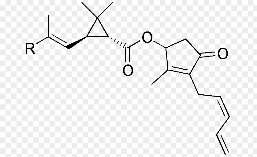 Hoa Pyrethrin Insecticide Chrysanthemic Acid Cyclopropane PNG