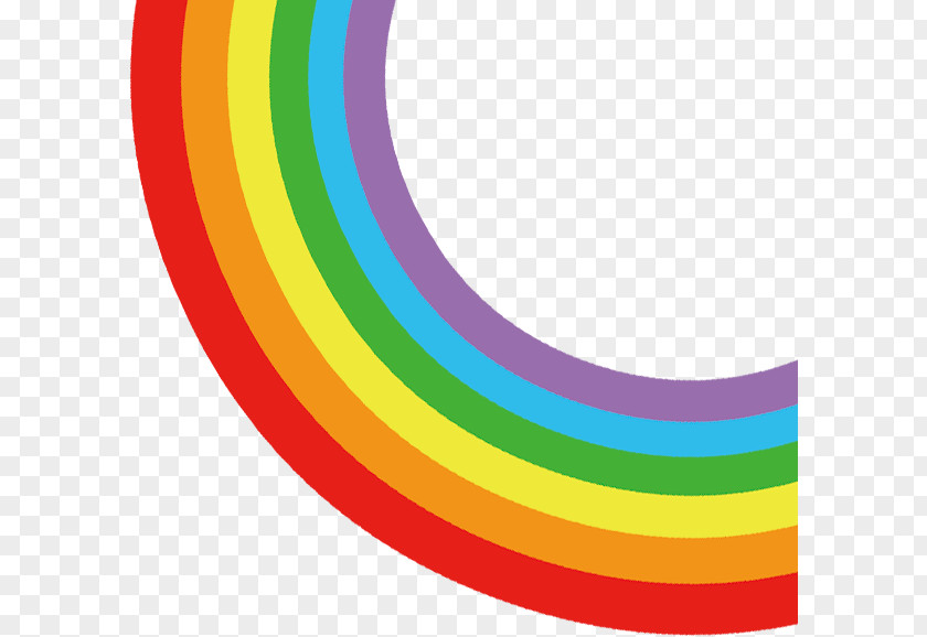 Rainbow Download Icon PNG