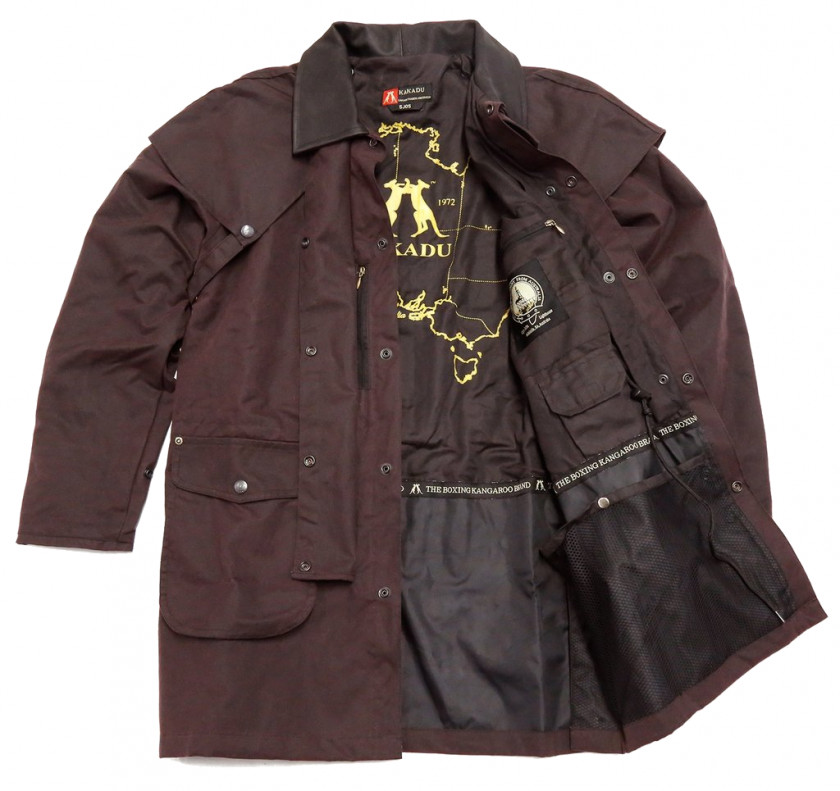 Australia Oilskin Coat Waxed Jacket PNG