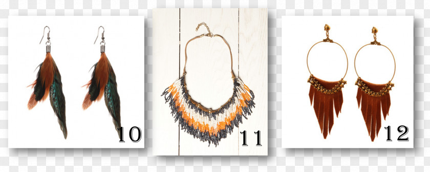 Feather Earring PNG