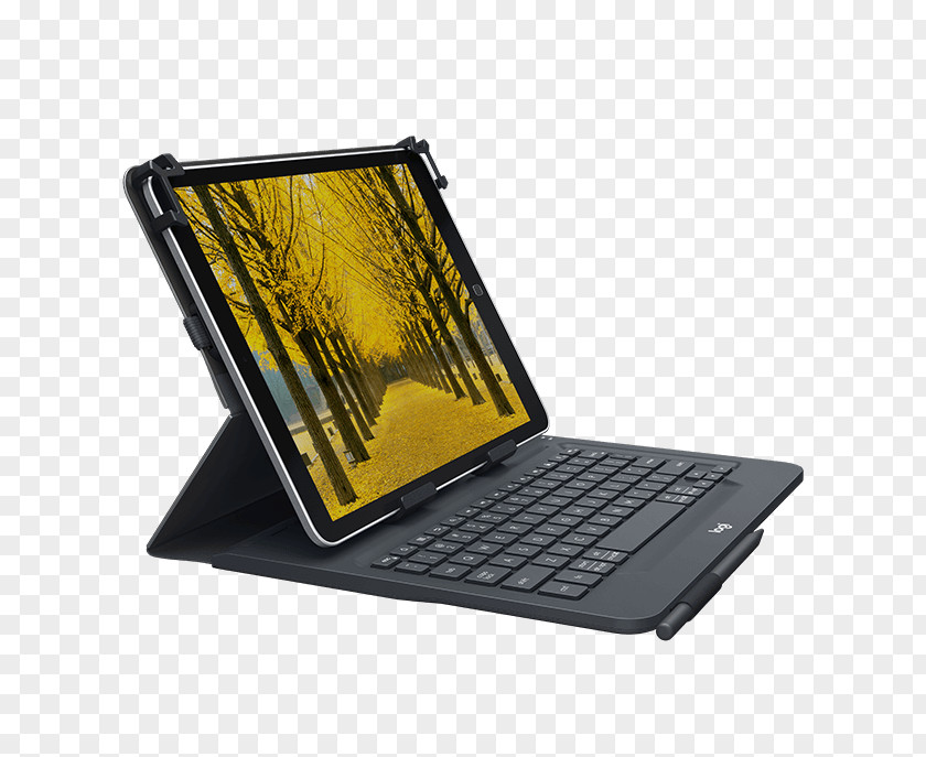 Laptop Computer Keyboard Logitech Universal Folio Tablet For Android 3.0+ Wireless PNG