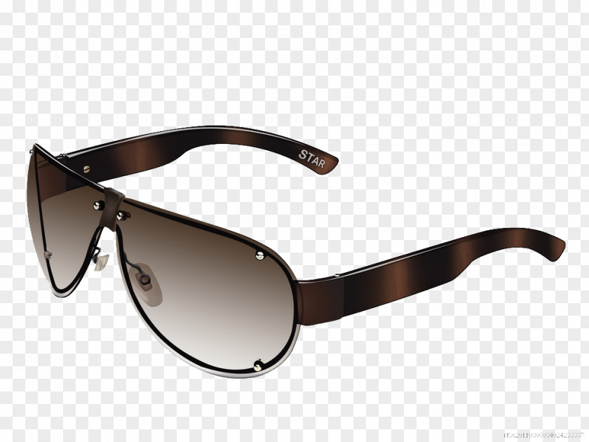 Men's Light Black Polished Throughout Goggles Sunglasses Eyewear PNG