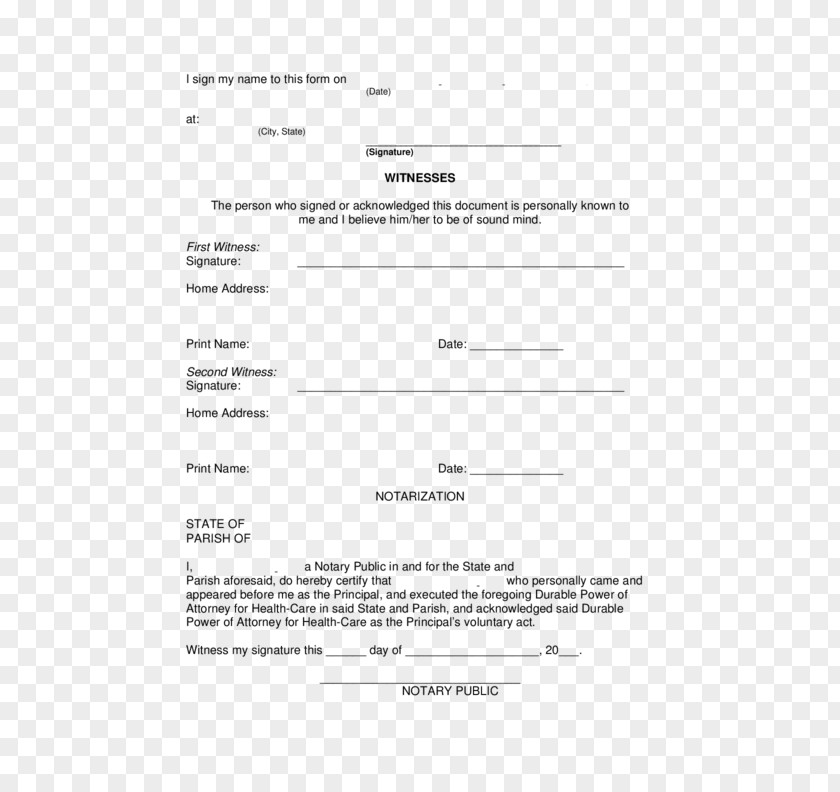 Power Of Attorney Paper Document Line Angle PNG