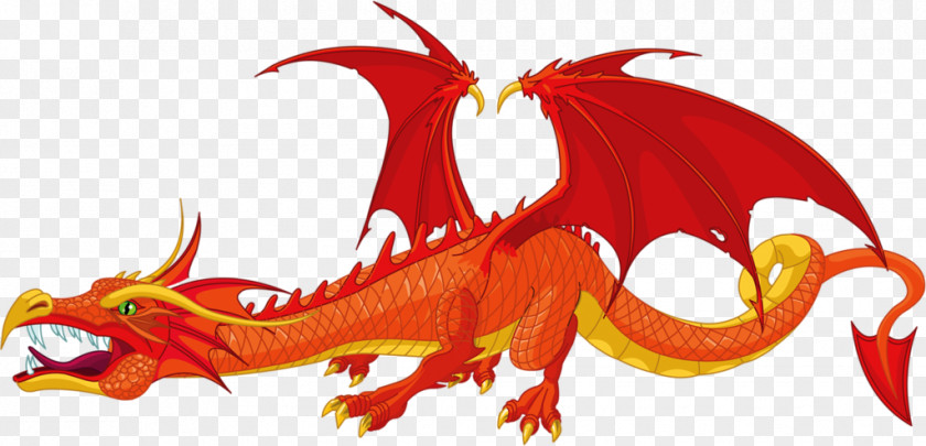 Red Dragon Royalty-free Clip Art PNG