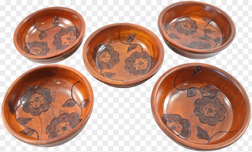 Wood Bowl Pottery Ceramic Copper Tableware PNG