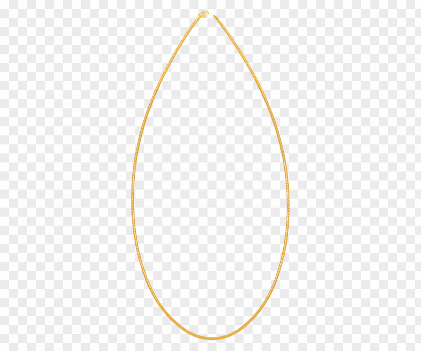 Gold Chain Line Circle Font PNG