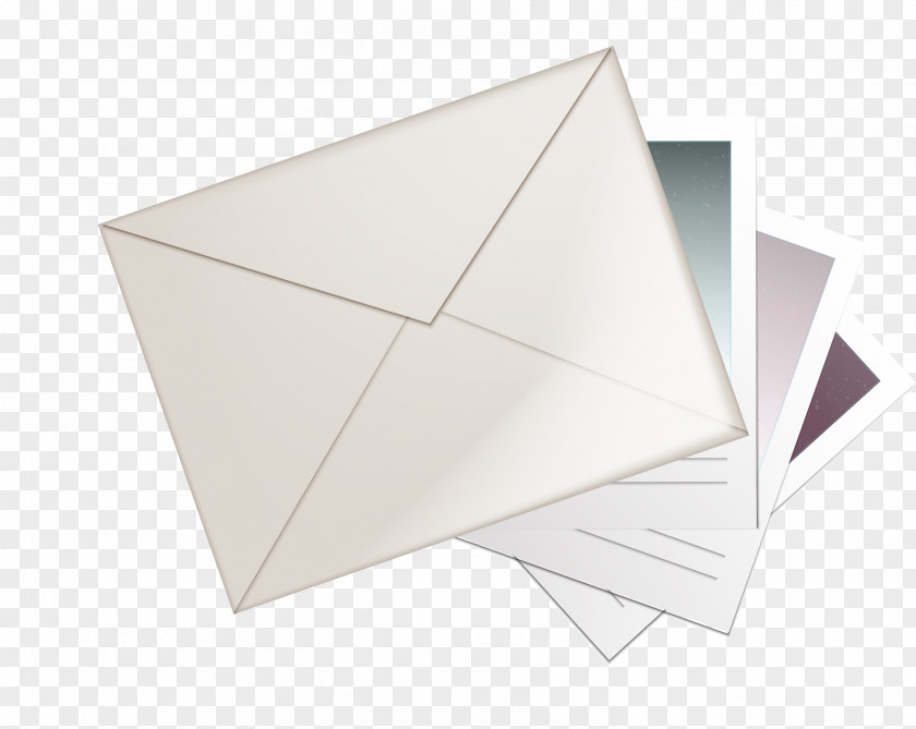 White Simple Envelope PNG