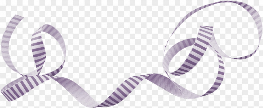 Beautiful Purple Ribbon PNG