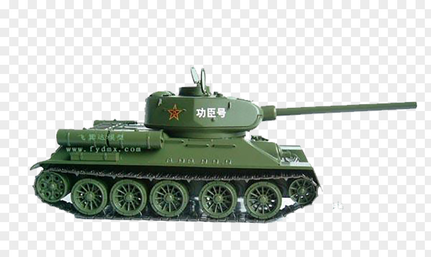 Cartoon Painted Tanks World Of Churchill Tank T-34-85 PNG