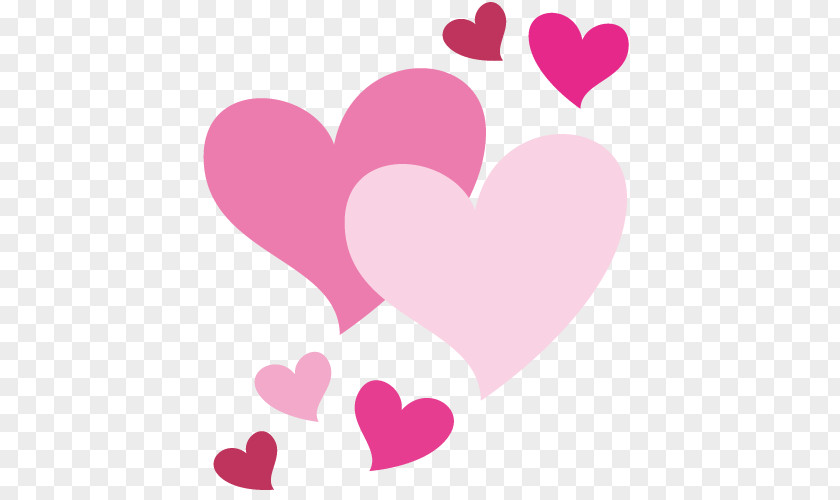 Pink Cute Heart. PNG