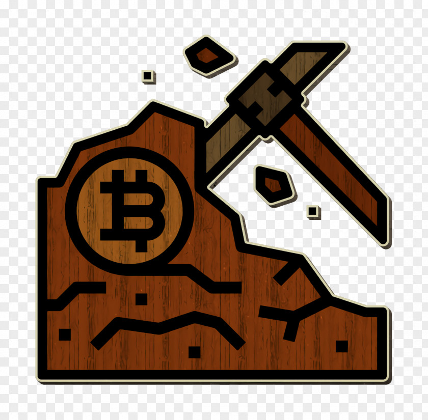 Bitcoin Icon Data Mining Mine PNG