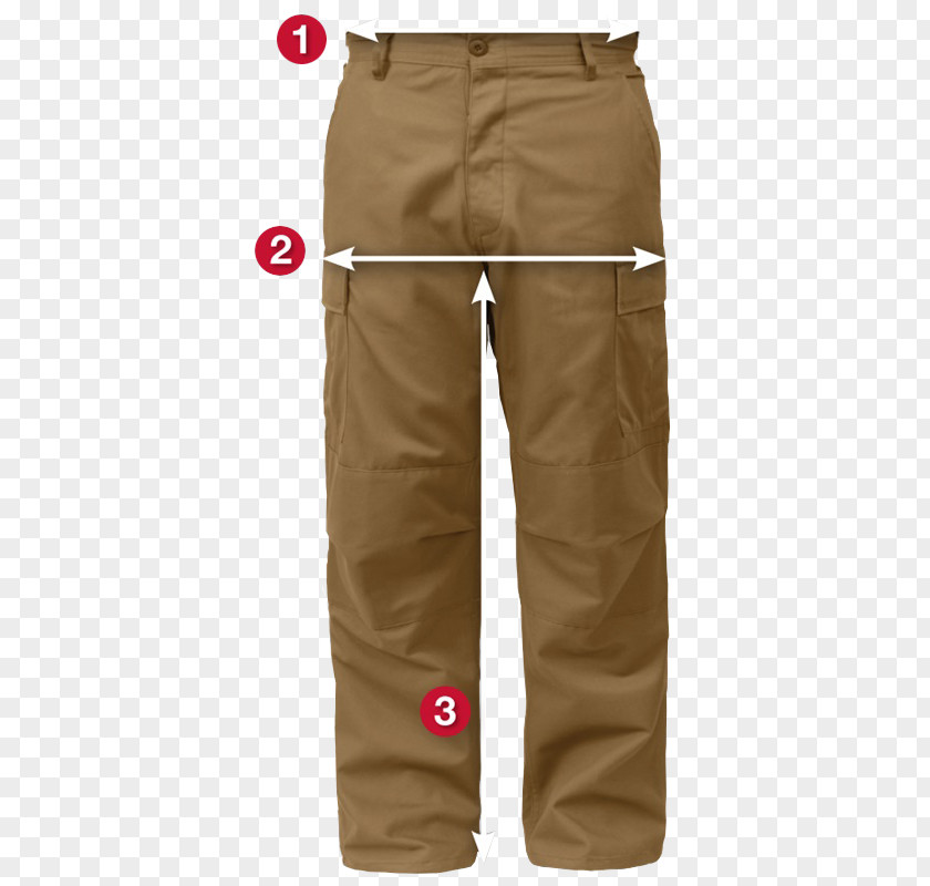 Camouflage Uniform Cargo Pants Khaki PNG