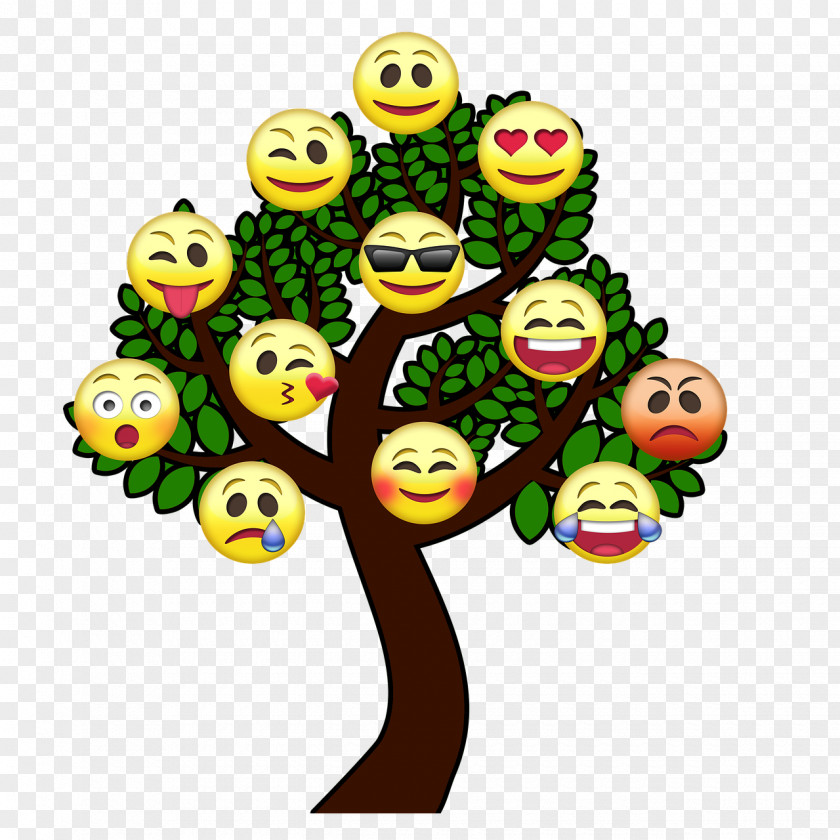 Tree Of Life Emoticon Smiley T-shirt Emoji Greeting PNG