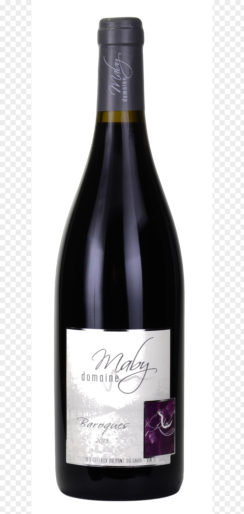 Vin Red Wine Gilles Robin Estate Rhône Region Shiraz PNG