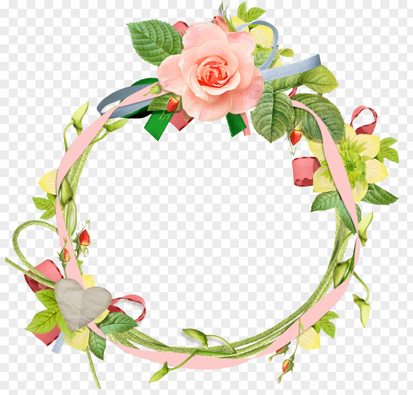 FLORAL CIRCLE Picture Frames Flower Photography PNG