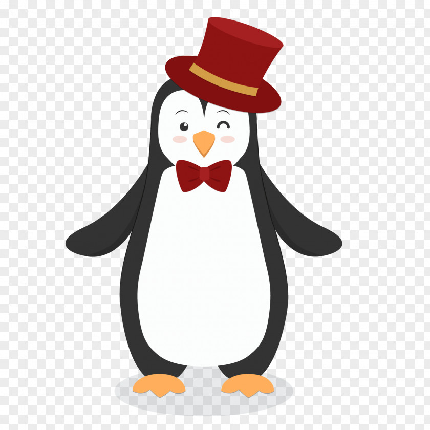 Penguin Vector Graphics Cartoon Illustration Christmas Day PNG