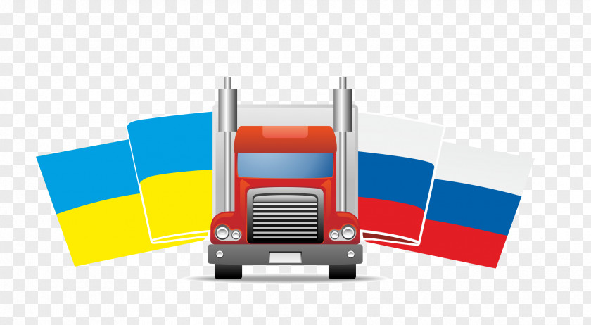 Russia Ukraine Cargo Delivery Transport PNG