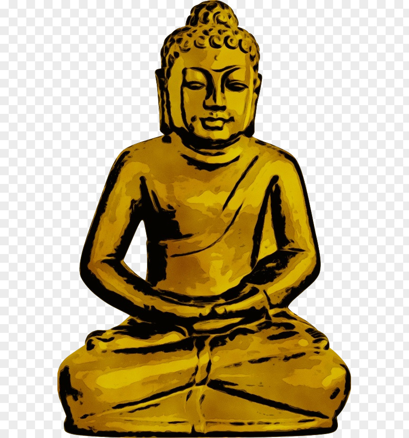 Sculpture Art Buddha Cartoon PNG