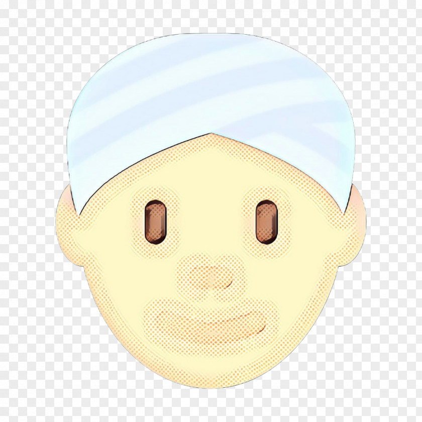 Smile Yellow Face Cartoon Head Nose PNG