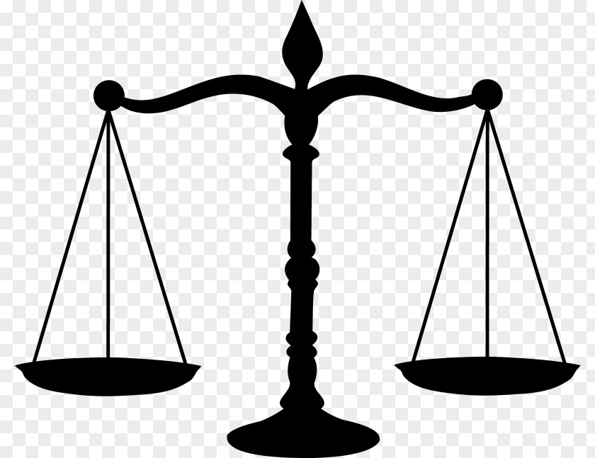 Symbol Lady Justice Measuring Scales Law PNG