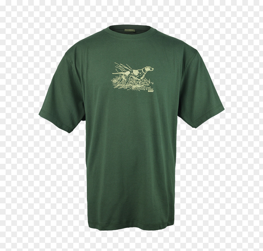 T-shirt Sleeve Jacket Green PNG