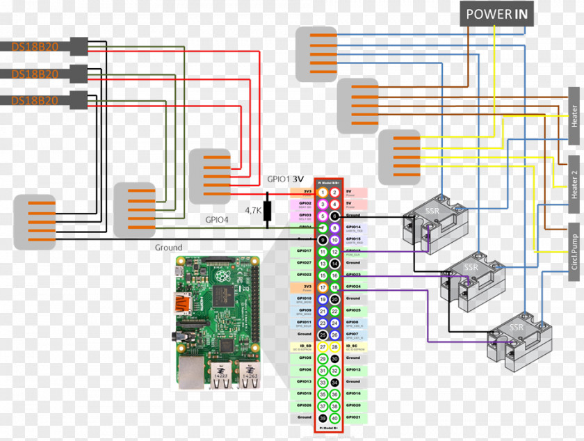 Wiring Solid-state Relay Diagram Do It Yourself PNG