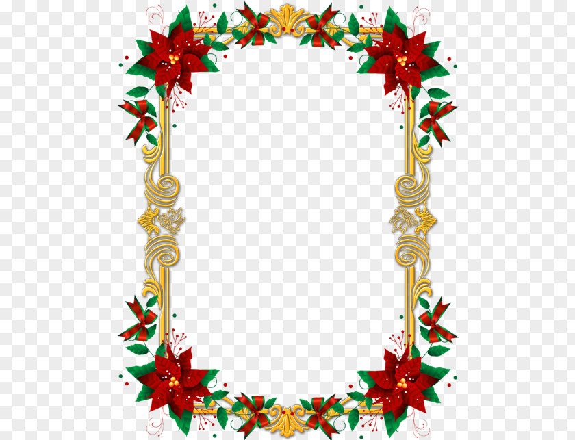 Account Border Christmas Graphics Borders And Frames Day Clip Art Picture PNG