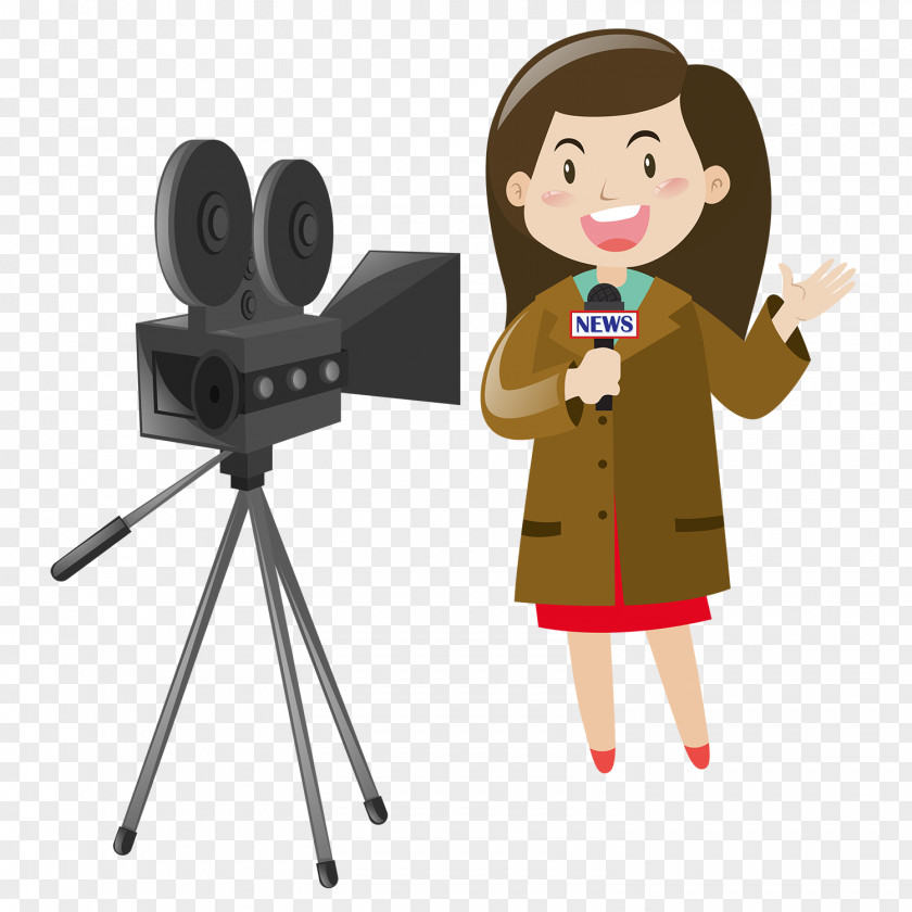 Journalist Vector Graphics Stock Illustration Job Royalty-free PNG