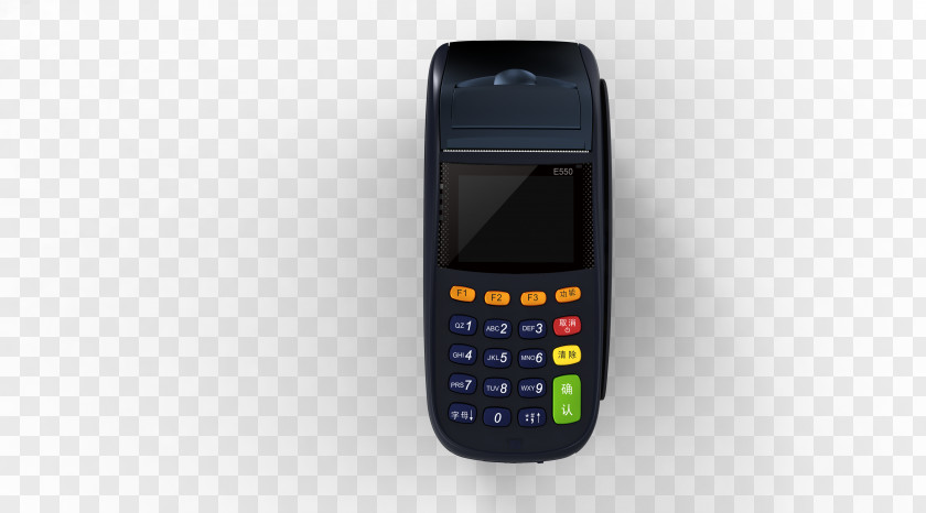 Pos Credit Card Machine Feature Phone Mobile Cellular Network PNG