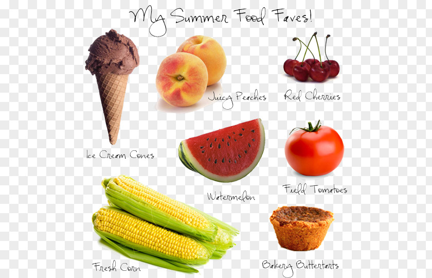 Summer Food Ice Cream Maize Sweet Corn Vegetable PNG