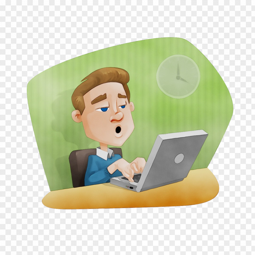 Technology Cartoon Watercolor PNG