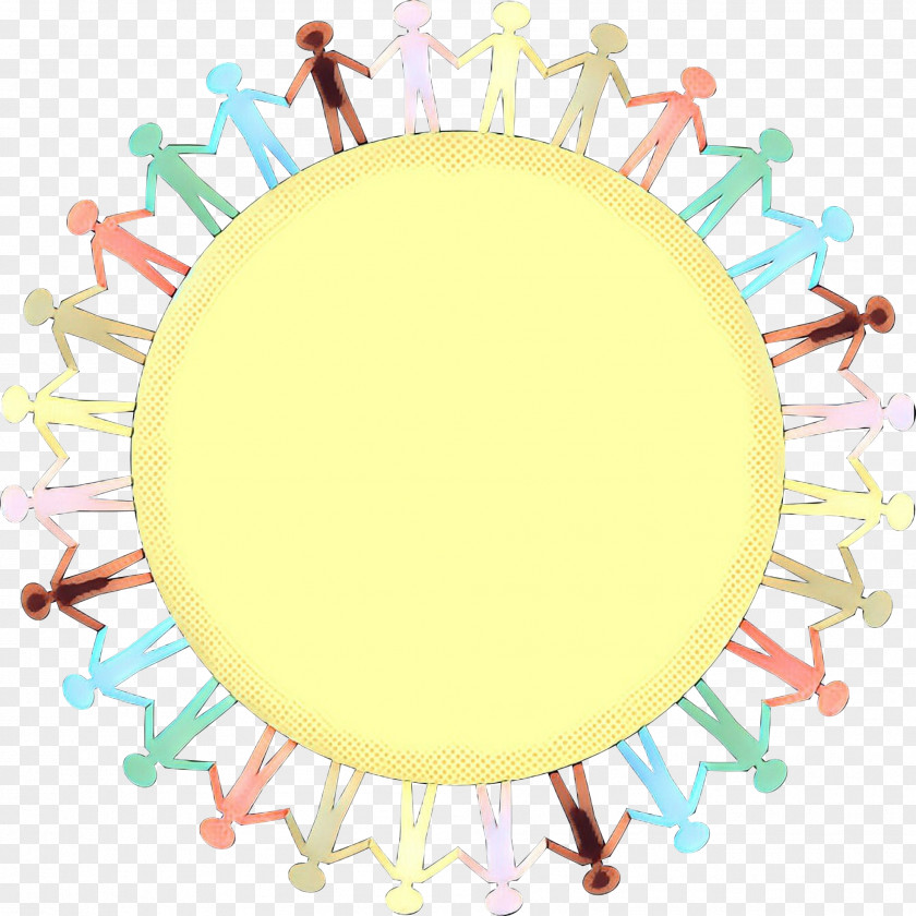 Yellow Worry Circle PNG