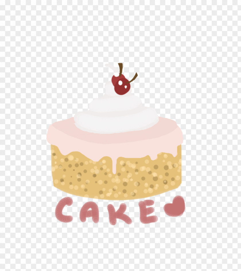 Cake Buttercream Torte Decorating Frozen Dessert PNG