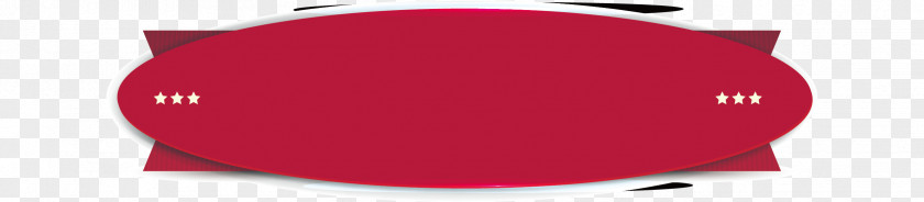 Red Title Box Label Ribbon Sticker PNG