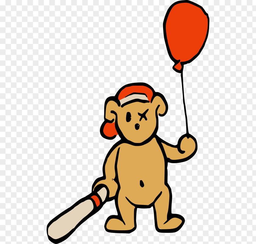 Teddy Clipart Baseball Clip Art PNG