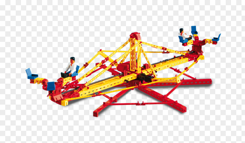 Toy Fischertechnik Super Fun Park Stem Set Advanced Construction PNG