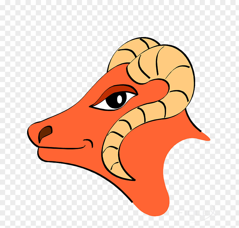 Aries Logo Clip Art Illustration Astrology Graphics Snout PNG