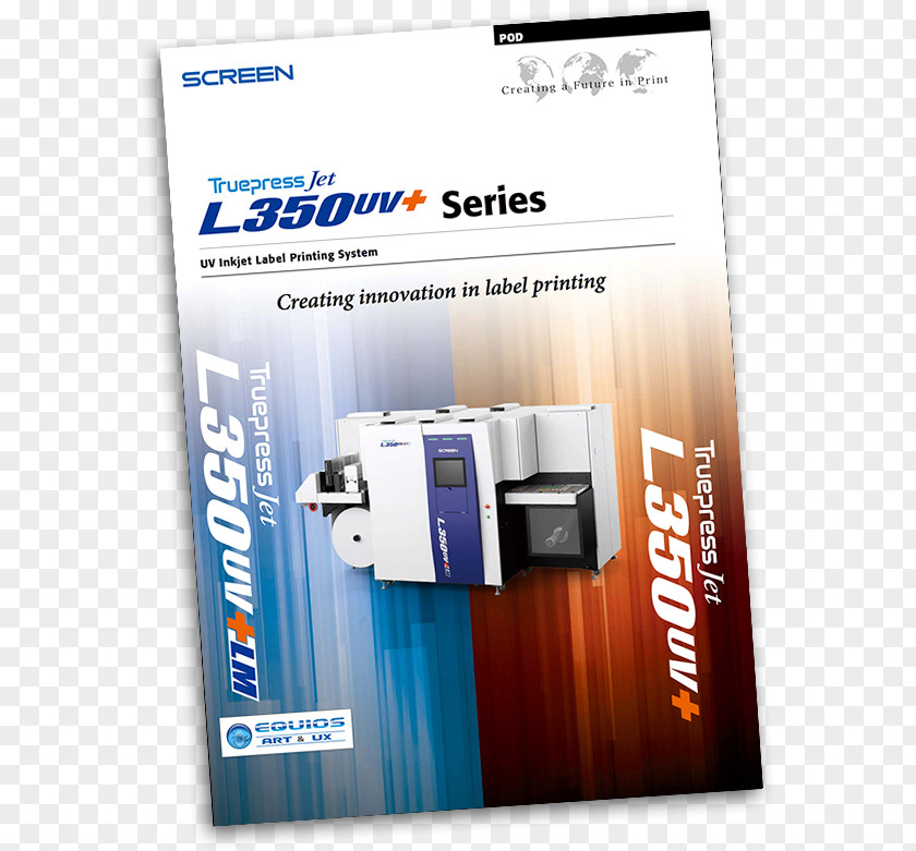 Brochure Cover Printing Label Industry Information PNG