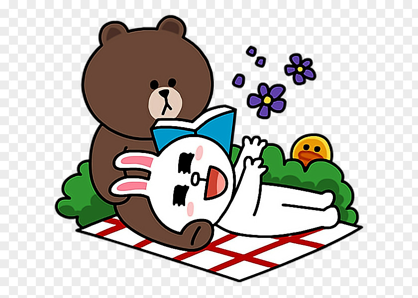 Brown Cony Line Friends LINE BROWN FARM Bear Image PNG