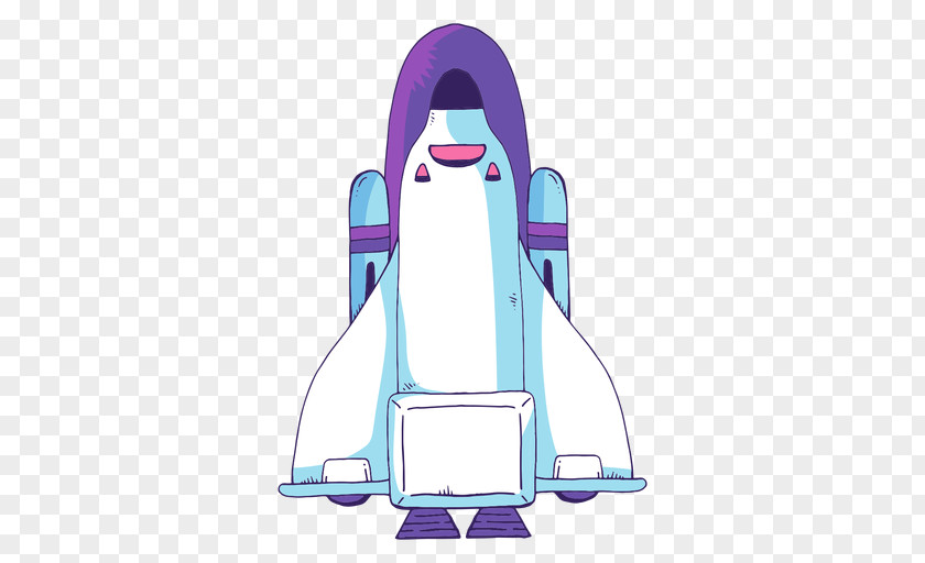 Cartoon Spaceship Drawing Space Shuttle Rocket PNG