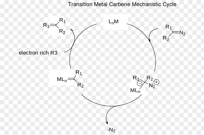 Catalytic Cycle Carbene Buchner Ring Expansion Diazo Cyclopropanation Rhodium PNG