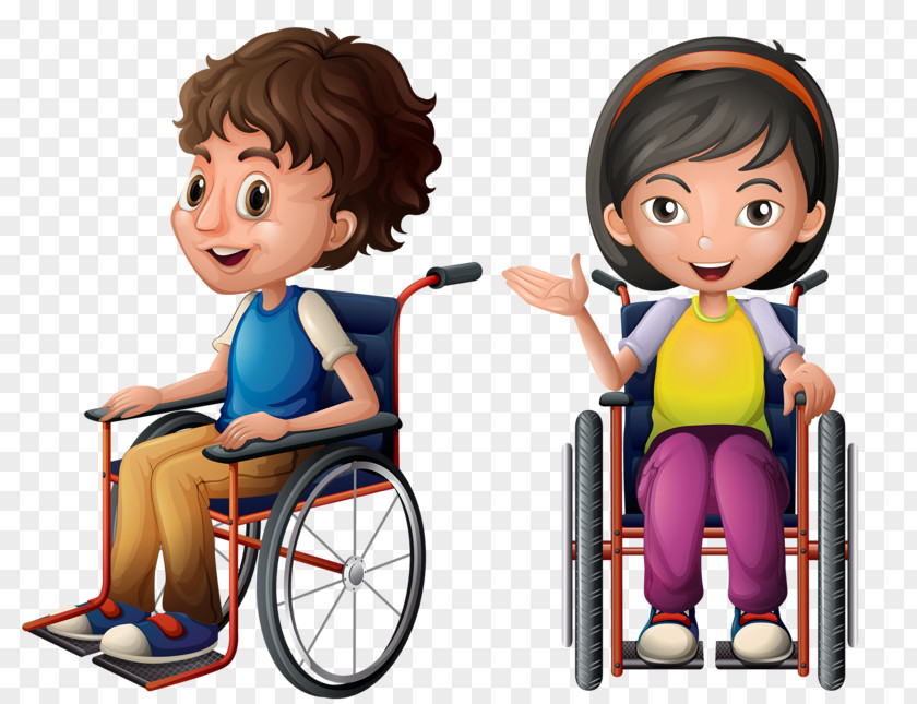 Child Sitting In A Wheelchair Disability Clip Art PNG