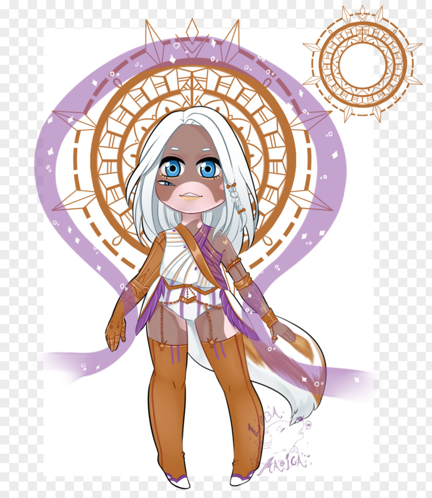 Load Shiva 3rd Eye Fairy Costume Design Cartoon Violet PNG