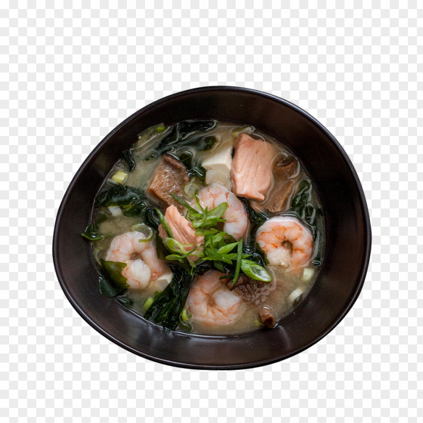Miso Soup Asian Cuisine Recipe Dish Seafood PNG