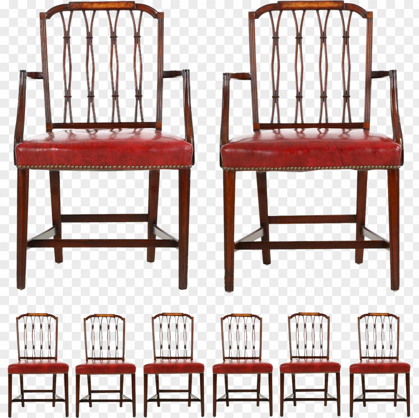 Table Chair Arts And Crafts Movement Inlay PNG