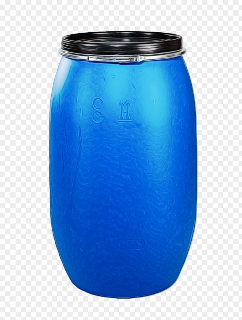 Artifact Vase Cobalt Blue PNG