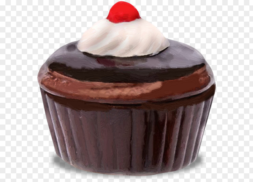 Chocolate Cake Cupcake Bakery Torte Dessert PNG