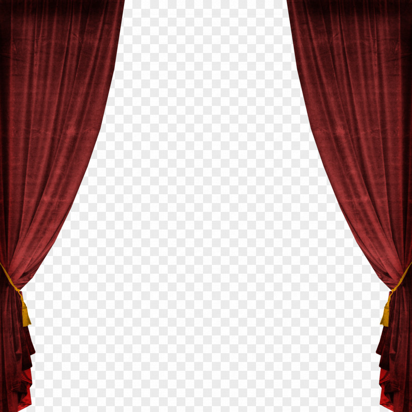 Curtains Theater Drapes And Stage Window Light PNG